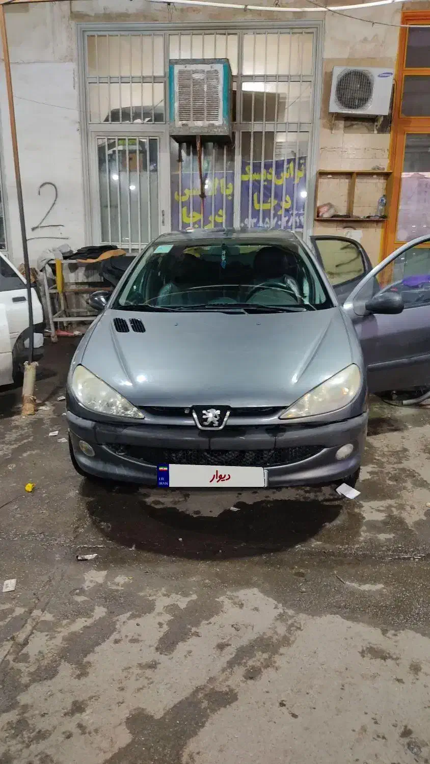 ۲۰۶ مدل ۸۵|خودرو سواری و وانت|پرند, فاز ۴|دیوار