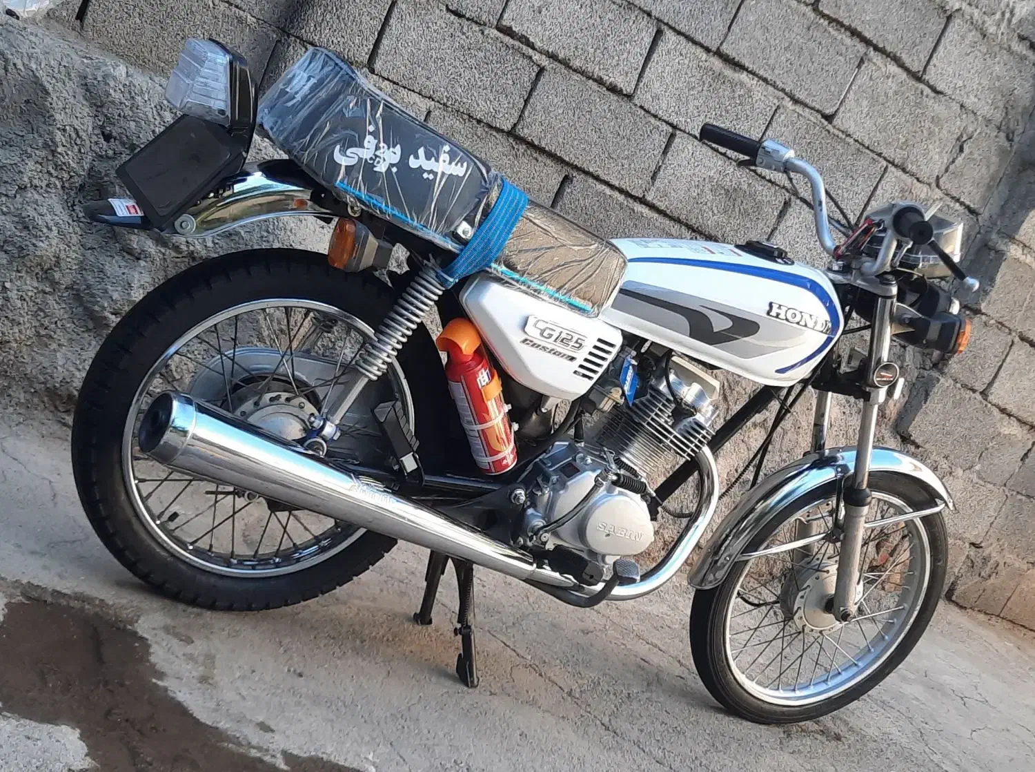 موتور ۱۲۵ اسپرت مزایده ای|موتورسیکلت|خوی, |دیوار