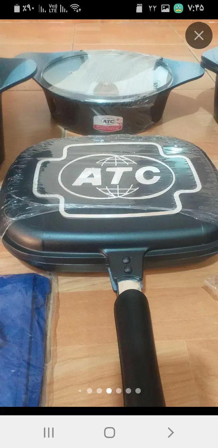 ماهی تابه دوطرفه گرانیتی|ظروف پخت‌وپز|شاهین‌شهر, سعدی شمالی|دیوار