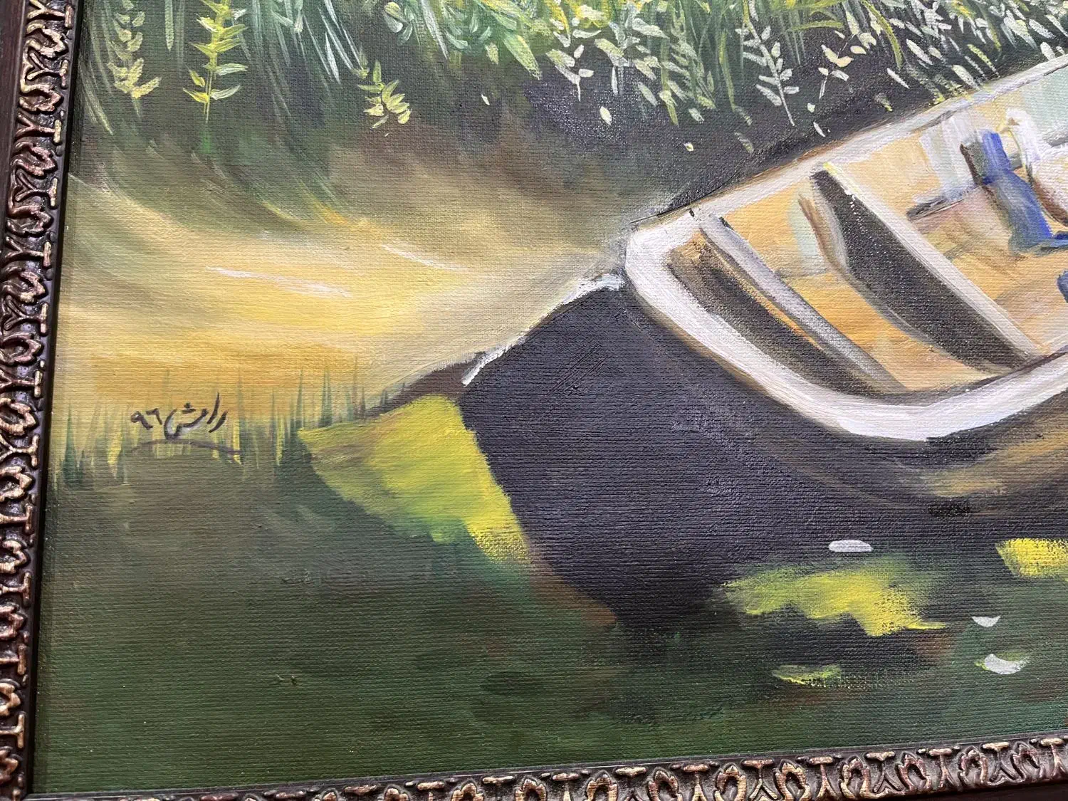 تابلو نقاشی رنگ روغن|تابلو، نقاشی، عکس|چابهار, |دیوار