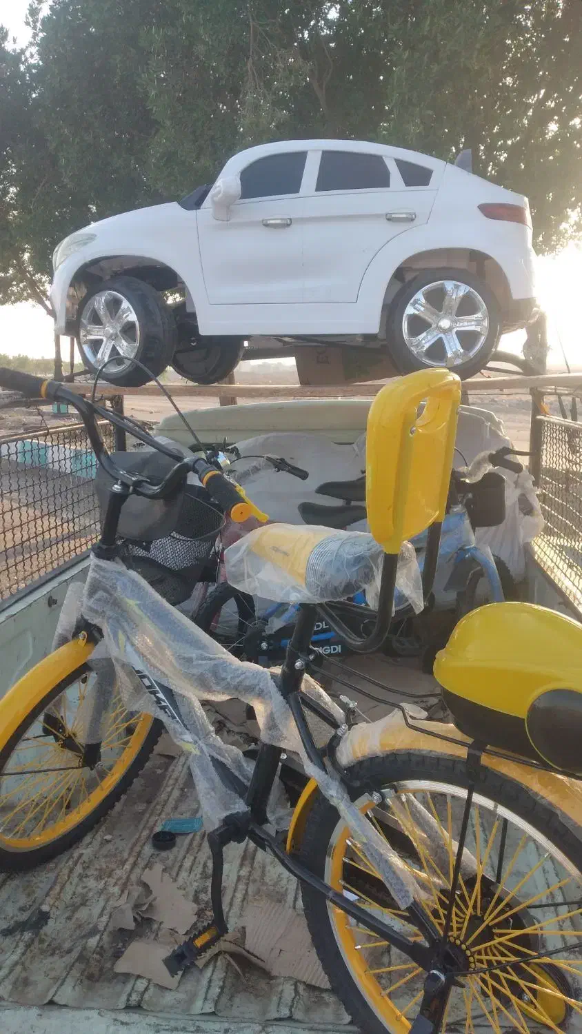 فروش ویژه دوچرخه ماشین شارژی و موتور برقی|دوچرخه، اسکیت، اسکوتر|جیرفت, |دیوار