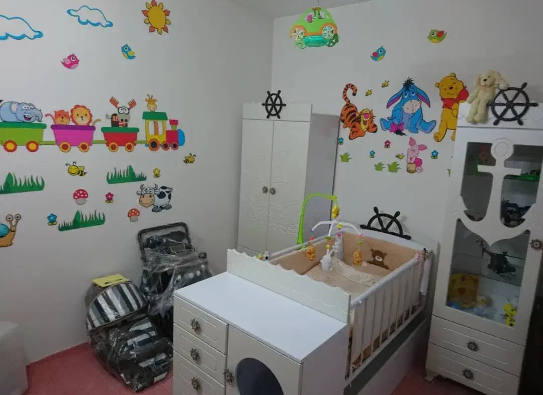 سرویس چوب کودک نوجوان|تخت و سرویس خواب|مشهد, چهارچشمه|دیوار