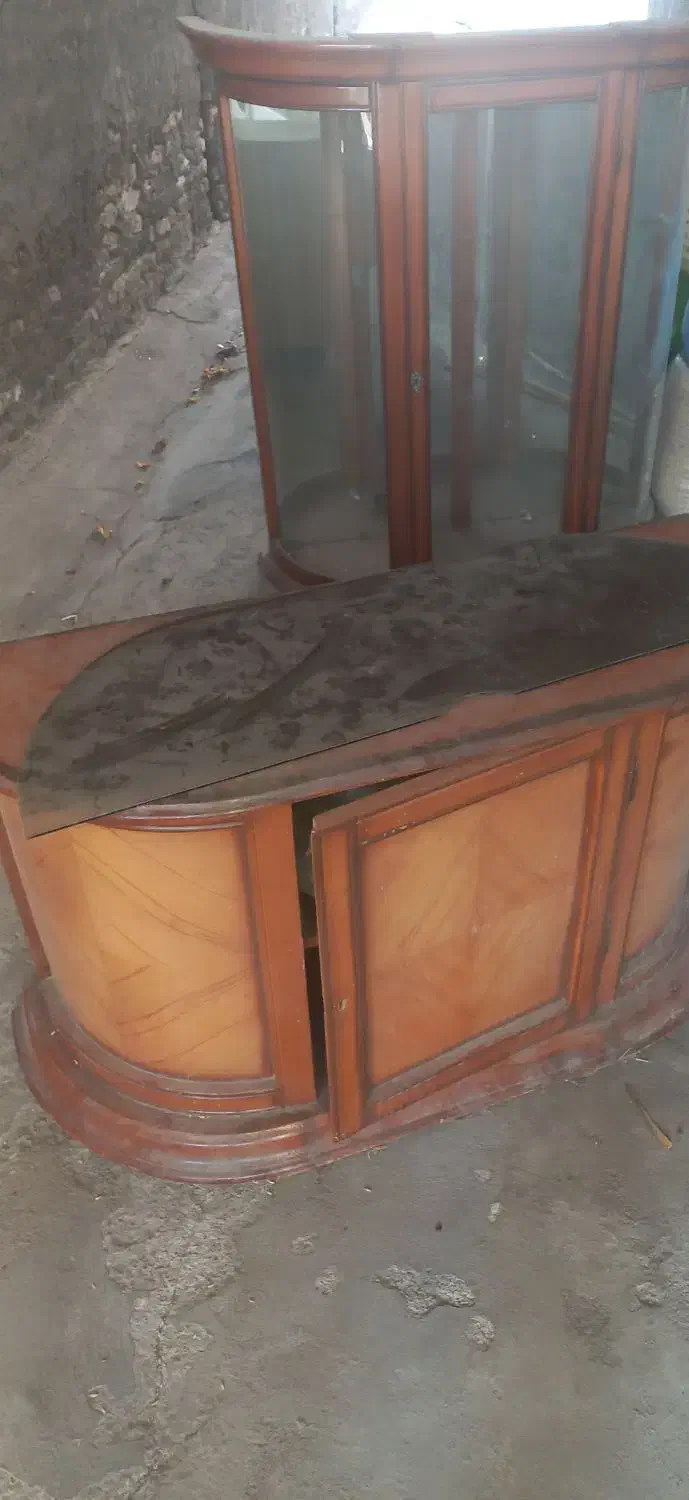 بوفه و میز تلویزیون|بوفه، ویترین، کنسول|نیر (اردبیل), |دیوار