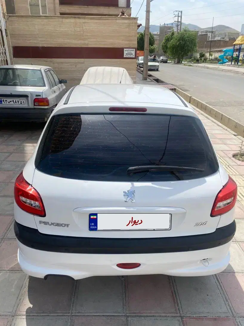 پژو ۲۰۶ تیپ ۵|خودرو سواری و وانت|سنندج, |دیوار