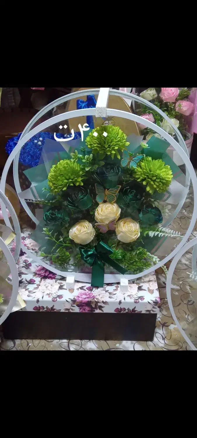 باکس گلهای کادویی|گل مصنوعی|سنندج, |دیوار