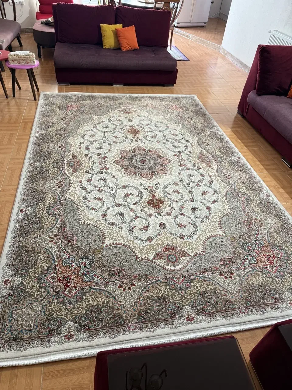 فرش ۹ متری و ۶ متری در حد نو|فرش|آمل, |دیوار