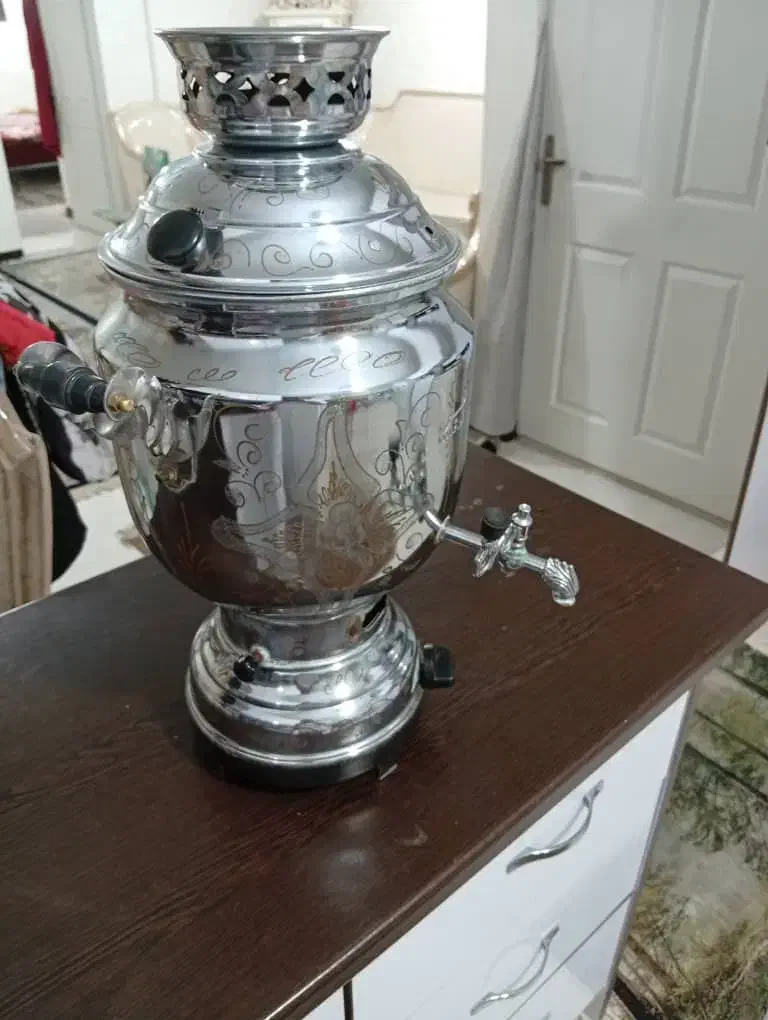 سماور گازی نفیس ۸ لیتری|سماور، چایساز، قهوهساز|نسیمشهر, |دیوار