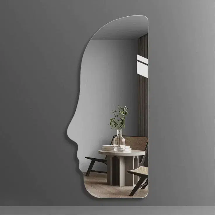 آینه . آینه دفرمه ،بک لایت ،|آینه|مشهد, کشف|دیوار