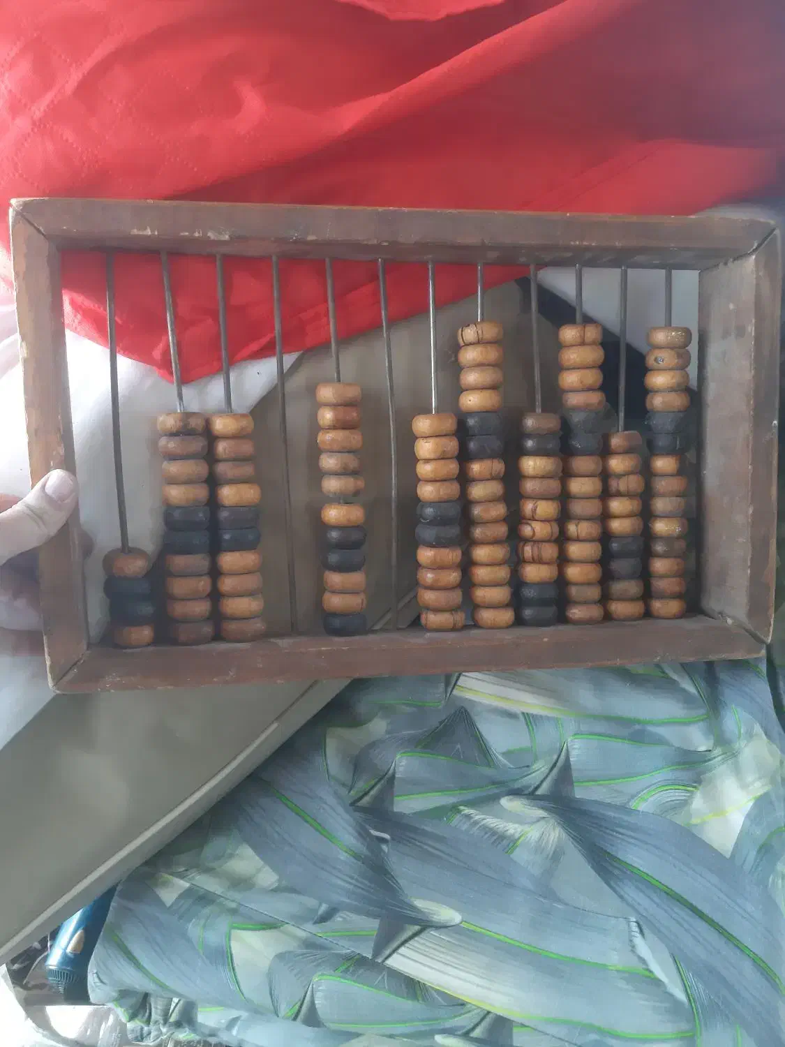 چرتکه قدیمی ۱۰۰ ساله|کلکسیون اشیاء عتیقه|کوهسار (البرز), |دیوار