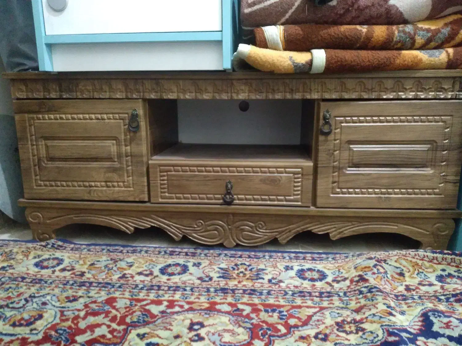 میز تلویزیون سالم بدون خط خش|میز تلویزیون|پیشوا, |دیوار