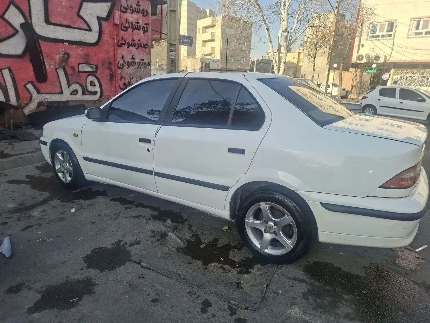 سمند lx مدل ۹۱سفید|خودرو سواری و وانت|تبریز, |دیوار