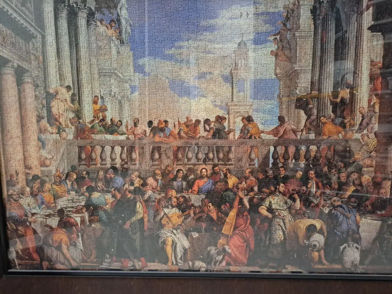 پازل شام آخر|تابلو، نقاشی، عکس|تهران, سردارجنگل|دیوار