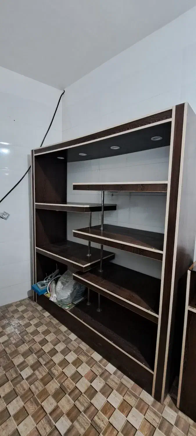 ست قفسه و میز چوبی|میز تحریر و کامپیوتر|ورامین, ورامین|دیوار