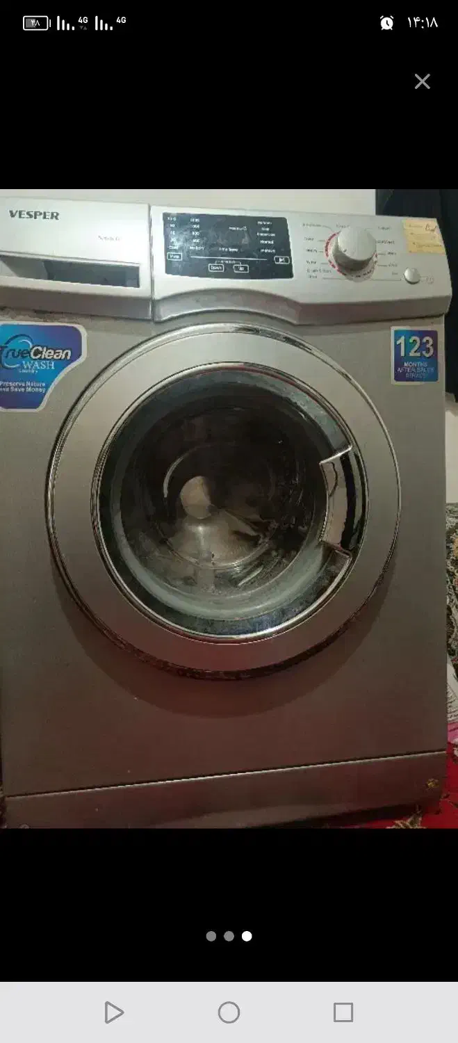 ماشین لباسشویی تمام اتوماتیک|ماشین لباسشویی و خشک‌کن لباس|چناران, |دیوار