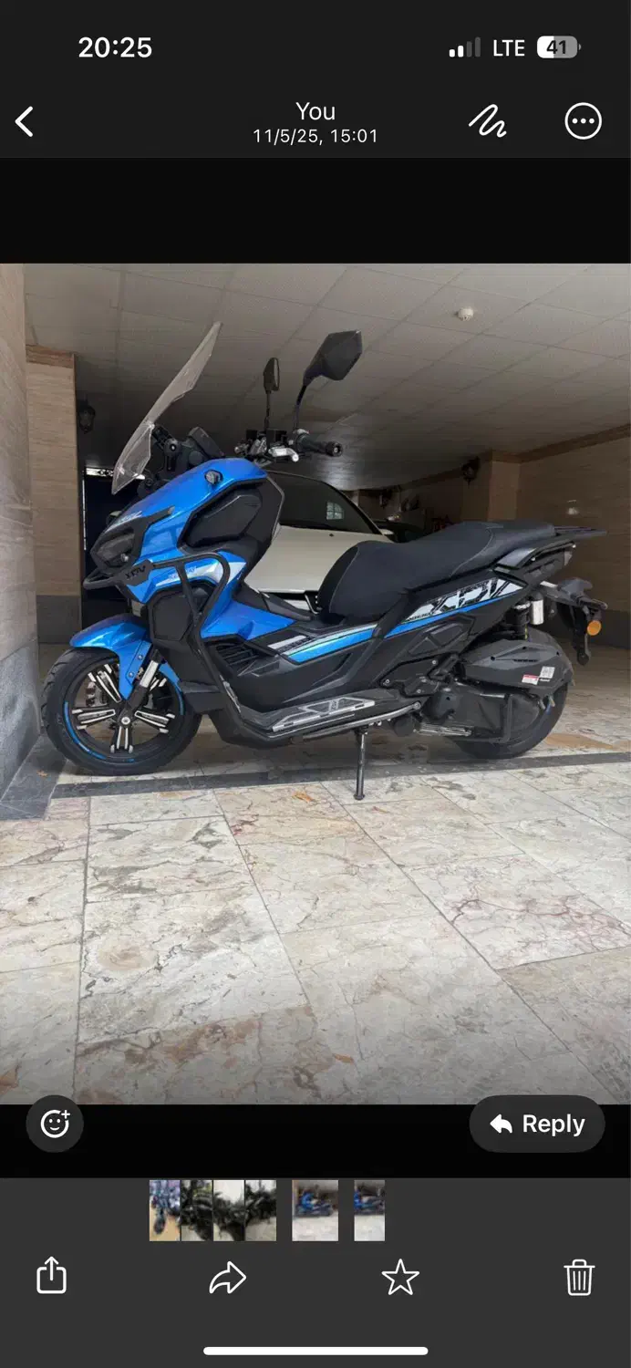 موتور سیکلت xdv250|موتورسیکلت|رشت, بازار|دیوار