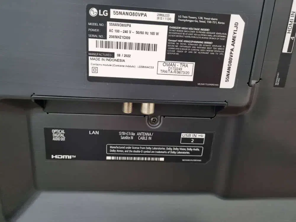 فروش تلویزیون 55 اینچ ال جی LED LG|تلویزیون و پروژکتور|بندرعباس, |دیوار
