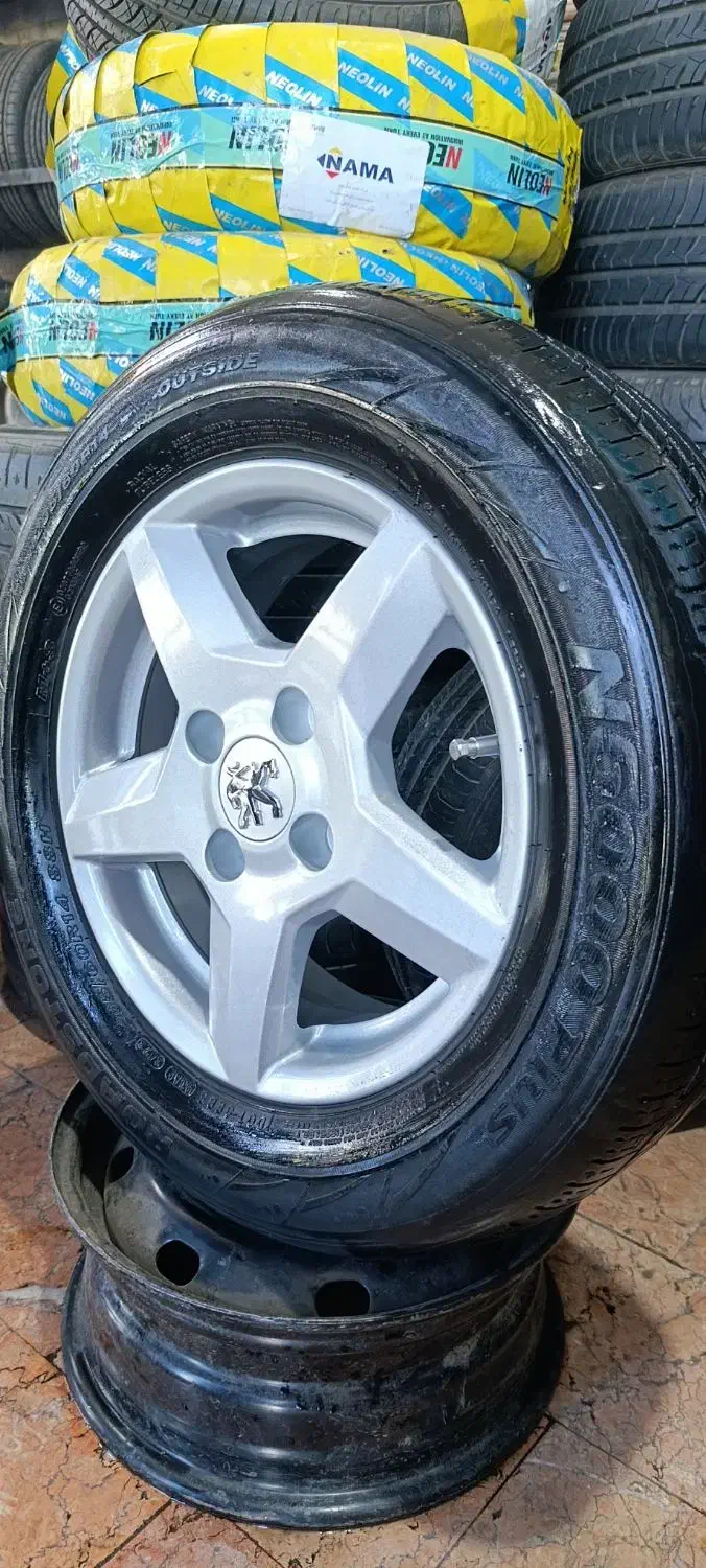 رینگ شمشیری سایز 14انواع رینگ استوک|قطعات یدکی و لوازم جانبی|مشهد, ایوان|دیوار