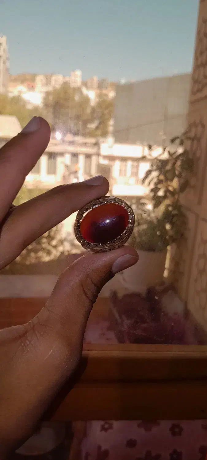 انگشتر عقیق یمنی|جواهرات|یاسوج, |دیوار