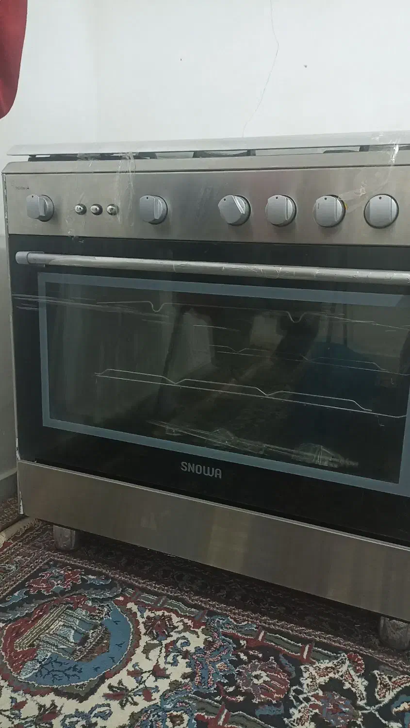 فرگاز تمام استیل مارک اسنوا|اجاق گاز و لوازم برقی پخت‌وپز|بندر ماهشهر, |دیوار