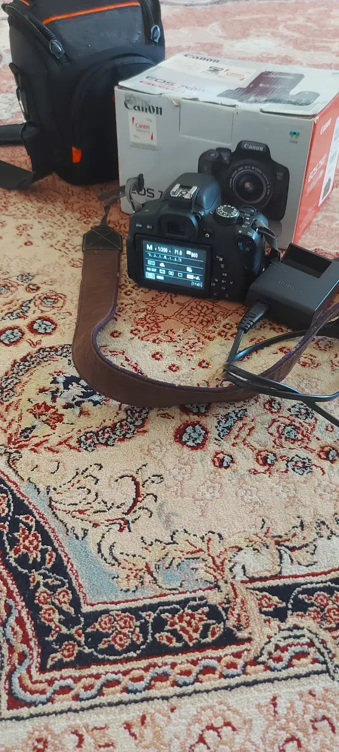 دوربینcanon750D|دوربین عکاسی و فیلم‌برداری|بندرعباس, |دیوار