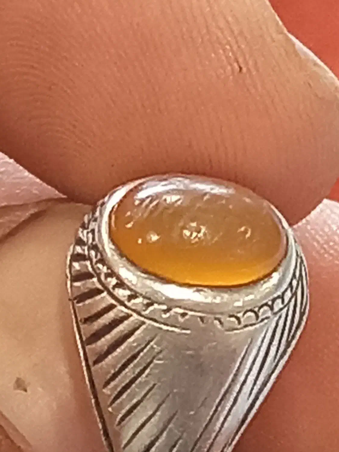 عقیق خطی بسیارکهنه|جواهرات|گرگان, |دیوار