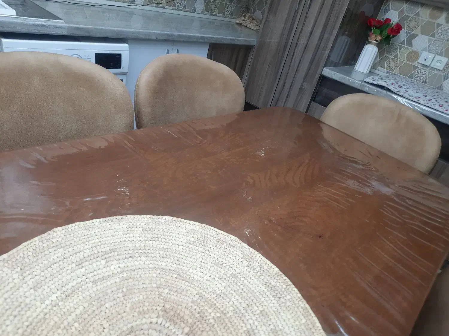 میز غذا خوری|میز و صندلی غذاخوری|رامهرمز, |دیوار