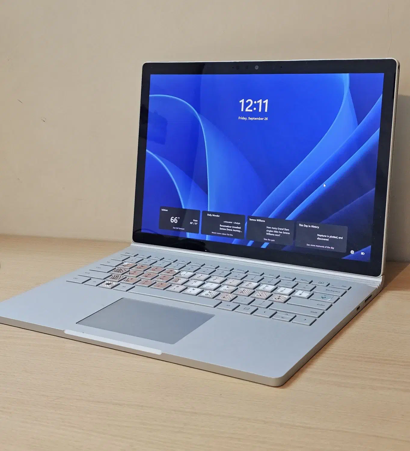 لپتاپ خاص مایکروسافت سرفیس بوک 3 رم 32|رایانه همراه|اصفهان, خواجه عمید|دیوار