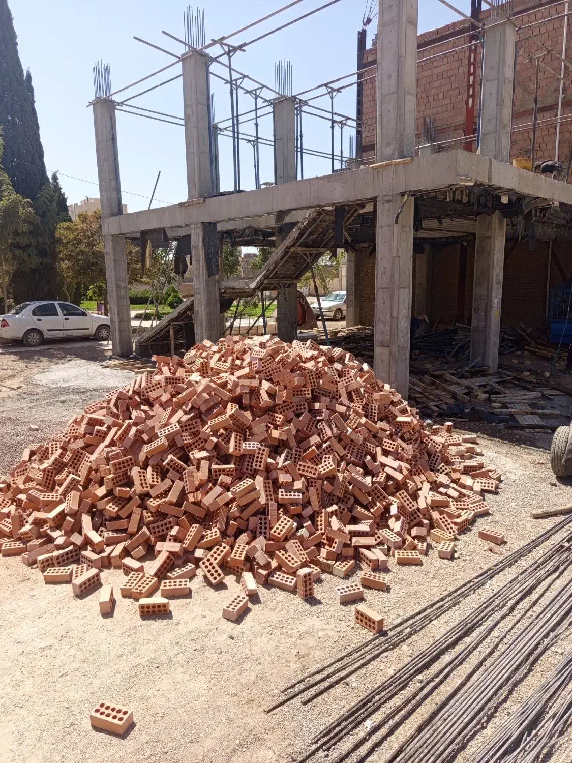 فروش آجر سفال ۷ سانت|مصالح و تجهیزات ساختمان|بردسیر, |دیوار