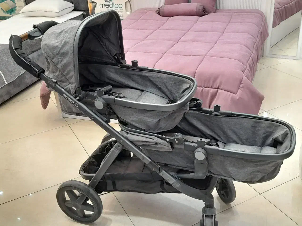 کالسکه دوقلو برند BEBEKO|کالسکه و لوازم جانبی|شیراز, ارم|دیوار