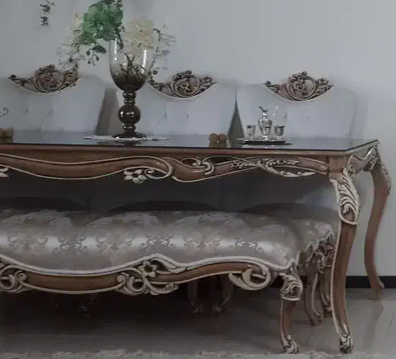 میز ناهار خوری ۸ نفره|میز و صندلی غذاخوری|تهران, صد دستگاه|دیوار