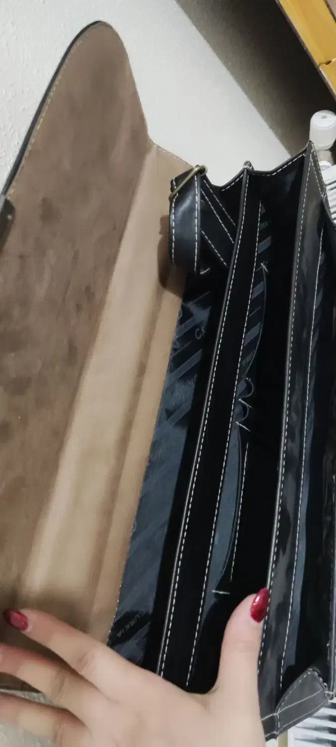 کیف اداری چرم مصنوعی|کیف، کفش، کمربند|شاهین‌شهر, اقبال لاهوری|دیوار