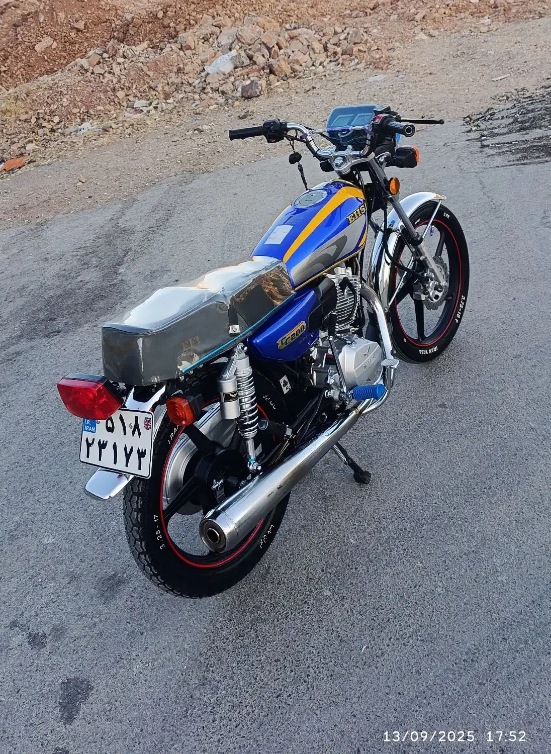 موتور 200|موتورسیکلت|کرمانشاه, |دیوار