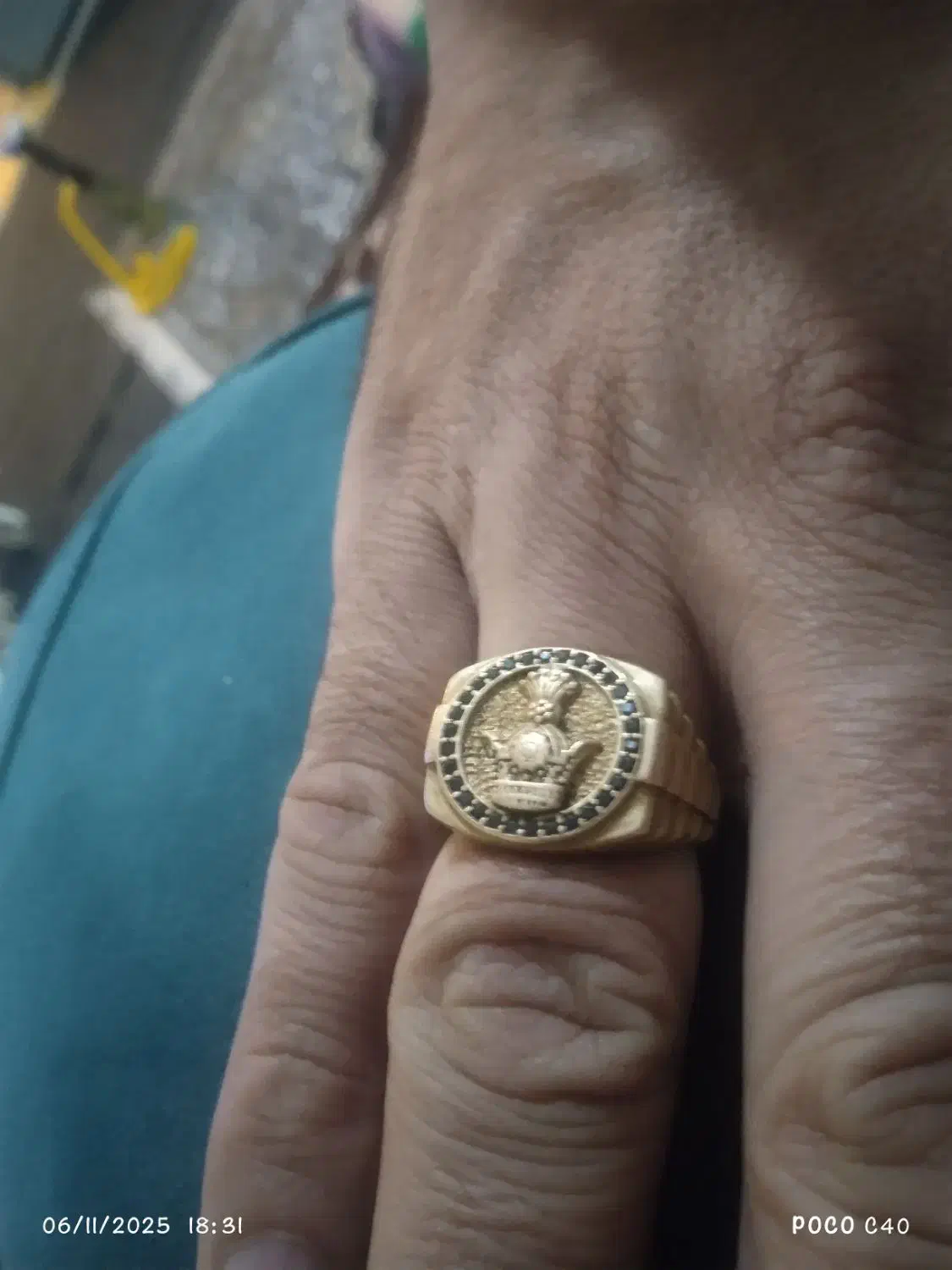 انگشتر طلا روس|جواهرات|ری, ظهیرآباد|دیوار