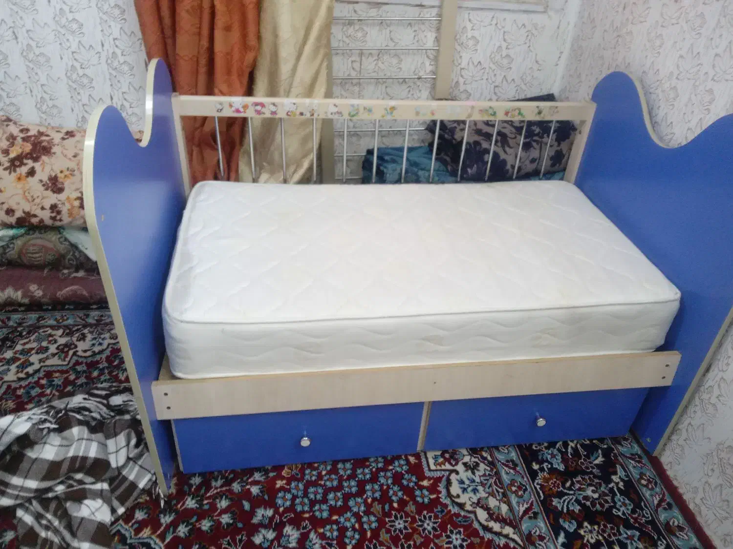 تخت کودک|تخت و سرویس خواب|کارون, |دیوار