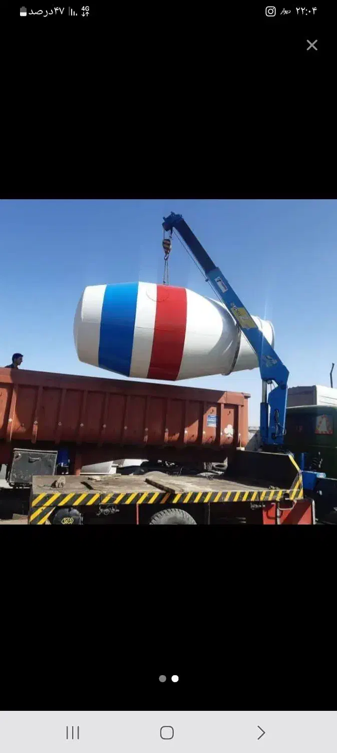 خدمات شبانه روزی  جرثقیل خاور ۳ تن|خدمات حمل و نقل|تبریز, |دیوار