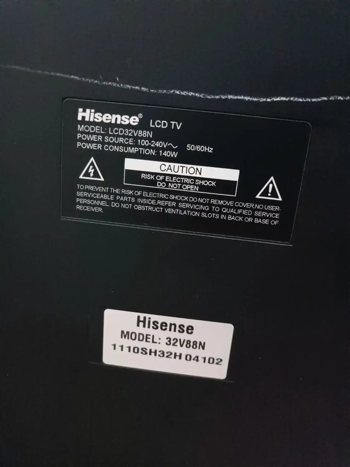 تلویزیون 32ال سی دی هایسنس|تلویزیون و پروژکتور|قوچان, |دیوار