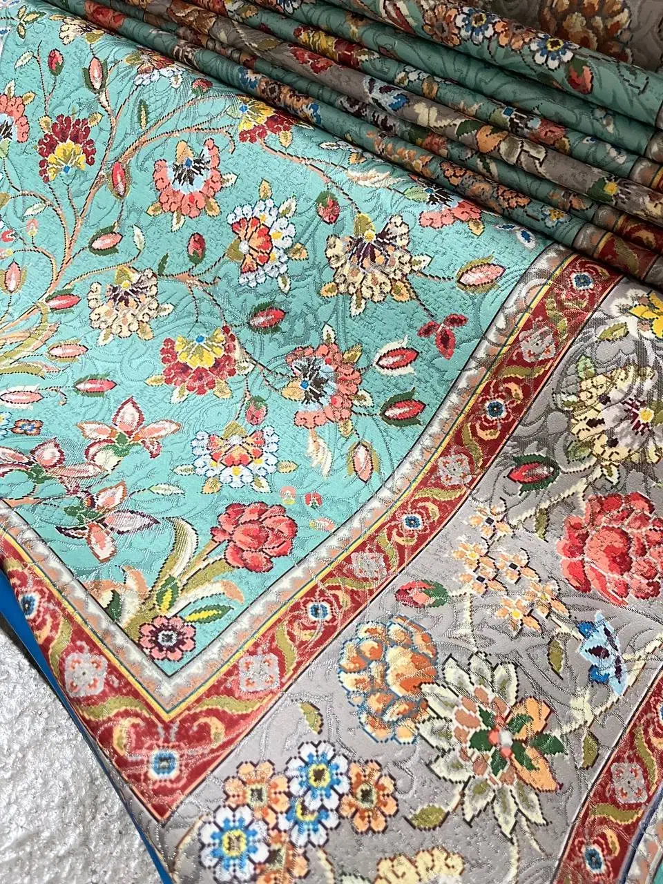 انواع روفرشی و سفره گرم بالا ابریشمی با ضخامت|روفرشی|زاهدان, |دیوار