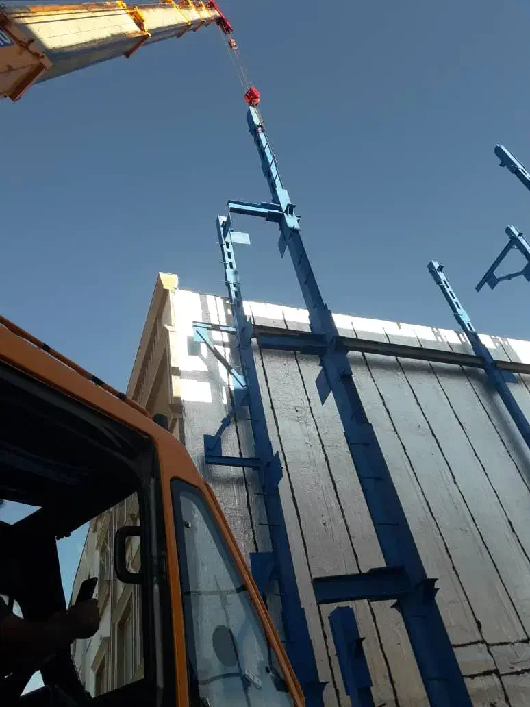 ساخت و نصب اسکلت فلزی و سوله|خدمات پیشه و مهارت|شیراز, شهرک آرین|دیوار