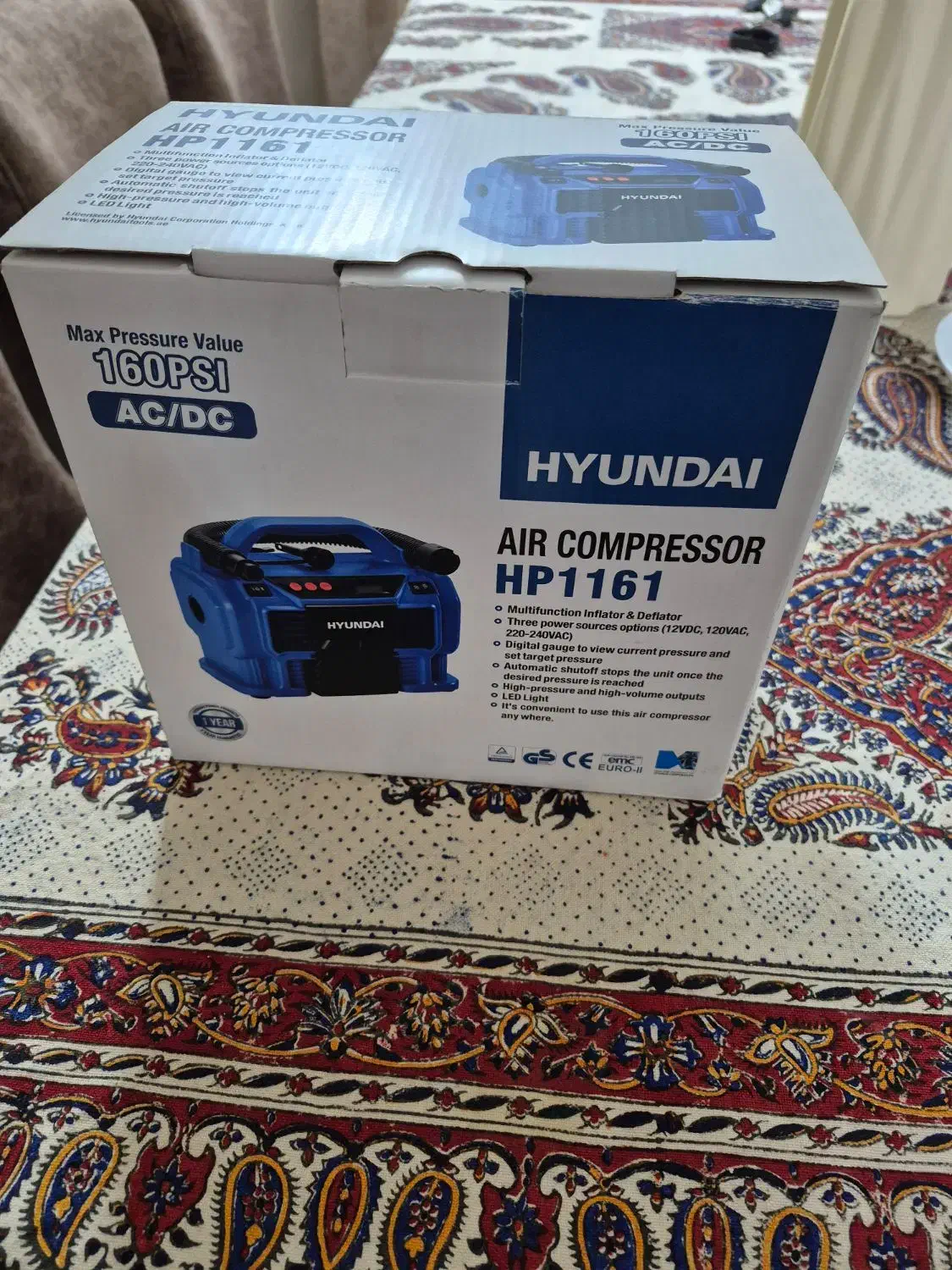 مینی کمپرسور فندکی و برقی هیوندا|قطعات یدکی و لوازم جانبی|تهران, افسریه شمالی|دیوار