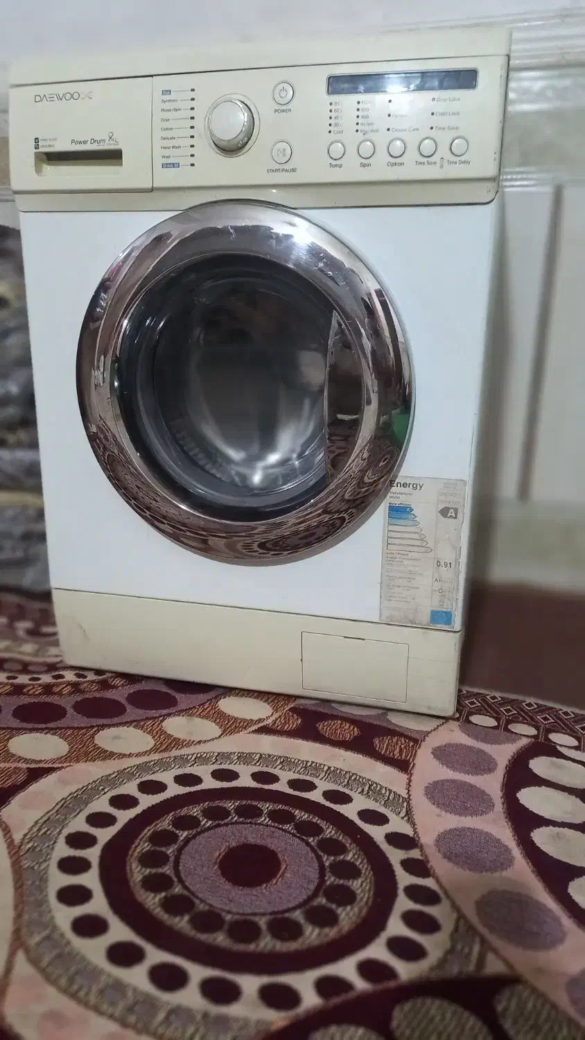 فروش یک دستگاه ماشین لباسشویی تمام اتومات|ماشین لباسشویی و خشک‌کن لباس|زابل, |دیوار