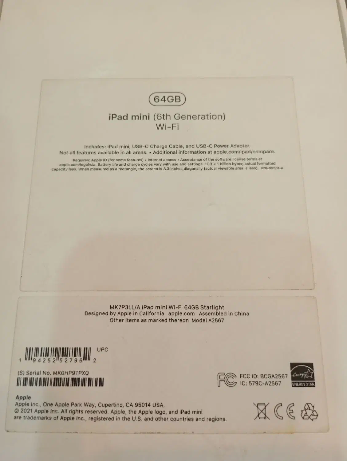 آی پد مینی سیکس باطری۹۲|تبلت|رشت, کوی مهر|دیوار