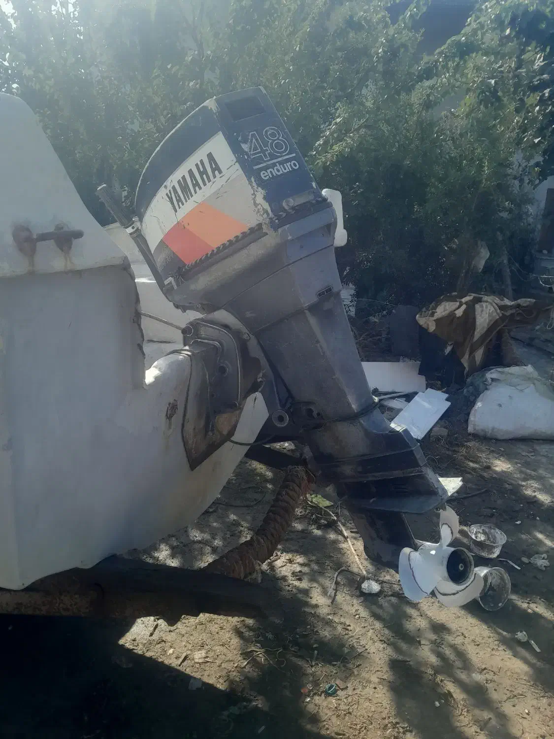 قایق موتور 48|قایق و سایر وسایل نقلیه|گمیشان, |دیوار