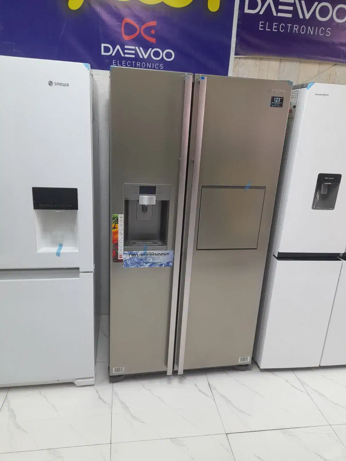 یخچال ساید بای ساید ۳۰فوت سامسونگ اصل کره|یخچال و فریزر|مشکین‌دشت, |دیوار