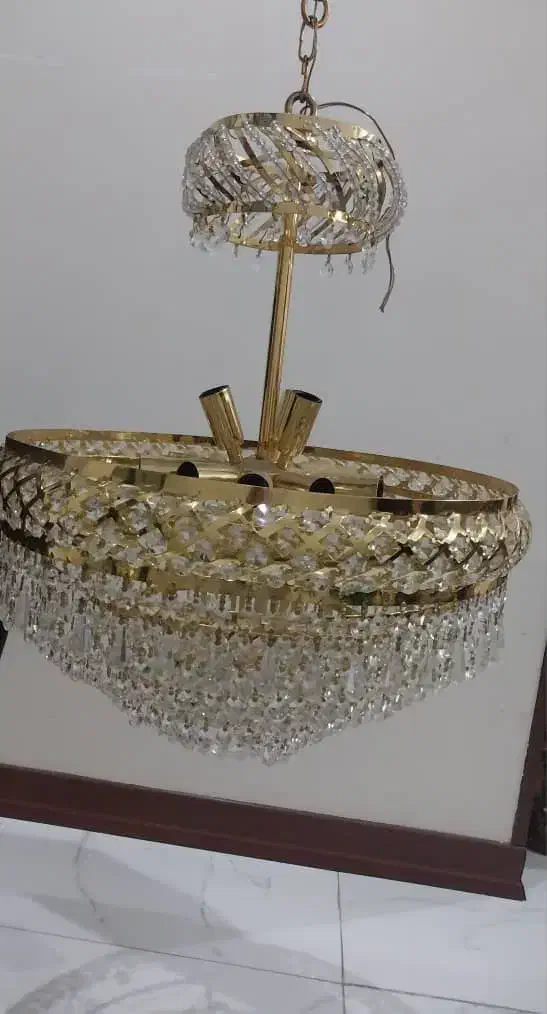 لوستر برنجی نوعکس|لوستر و چراغ آویز|تهران, مهرآباد جنوبی|دیوار