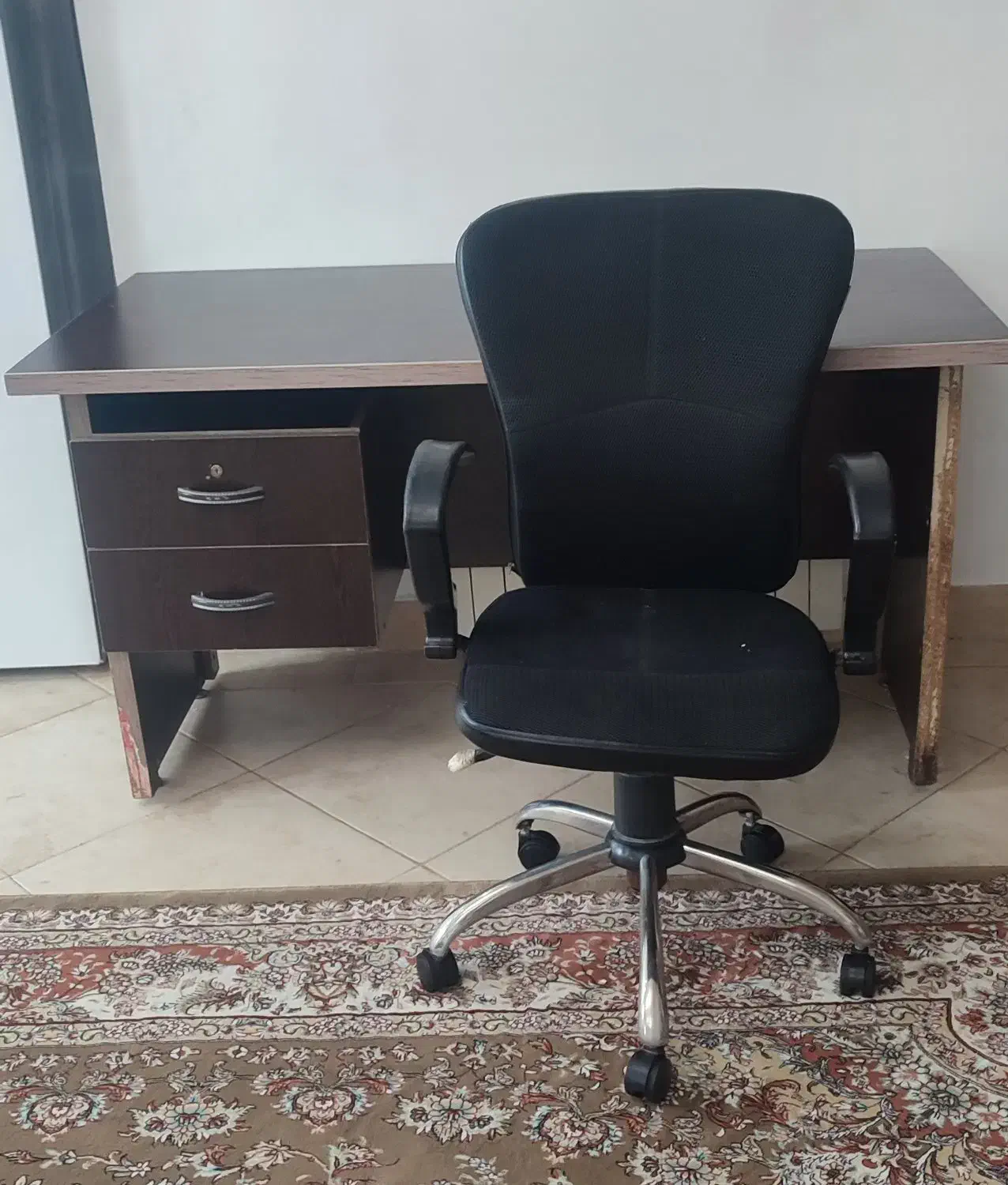 میز تحریر و صندلی چرخدار|میز تحریر و کامپیوتر|رشت, قاسمیه|دیوار
