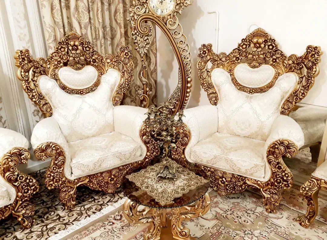 مبل ۹نفره کلاف درشت واعیانی/ بدون کوچکترین خط وخش|مبلمان خانگی و میز عسلی|بروجرد, |دیوار