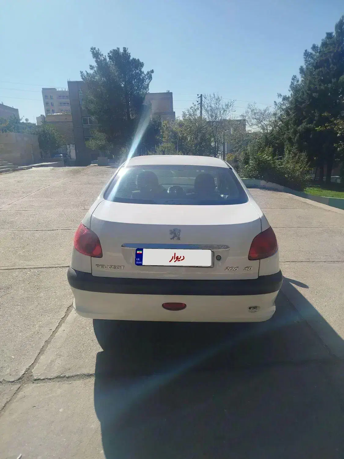 206sdبدونه رنگ درحد|خودرو سواری و وانت|بوکان, |دیوار