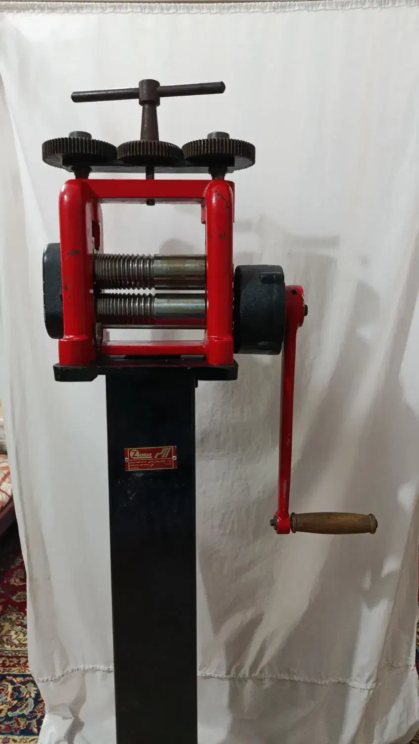 چرخ نورد زرگری|ماشینآلات صنعتی|اصفهان, نقش جهان|دیوار