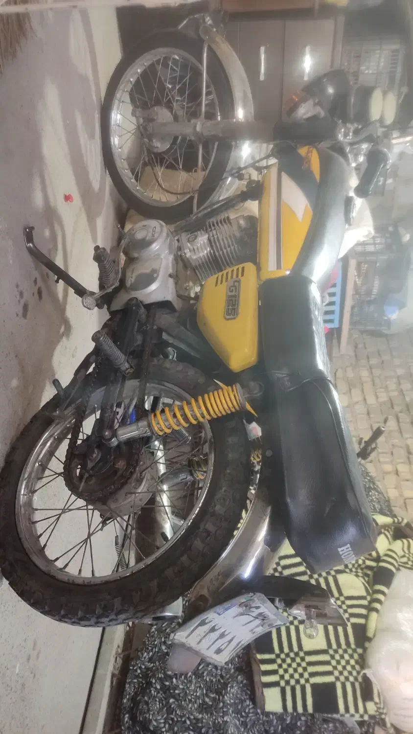 موتور هندا ۱۲۵|موتورسیکلت|یزد, |دیوار