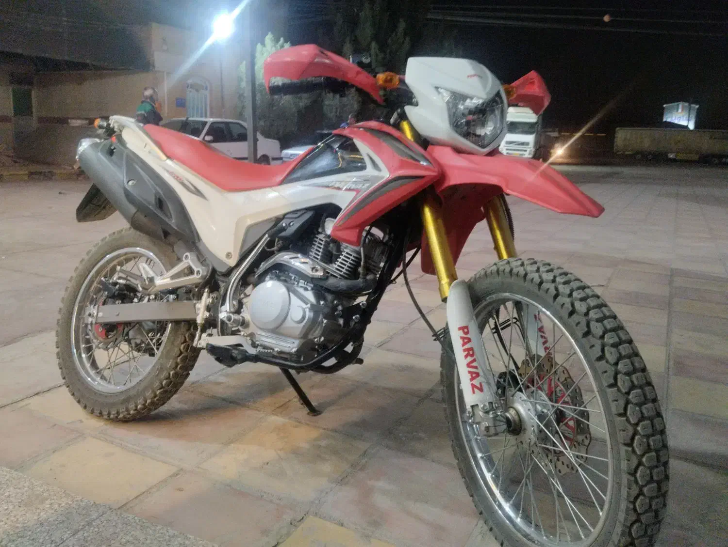 موتور تریل پرواز200|موتورسیکلت|میبد, |دیوار